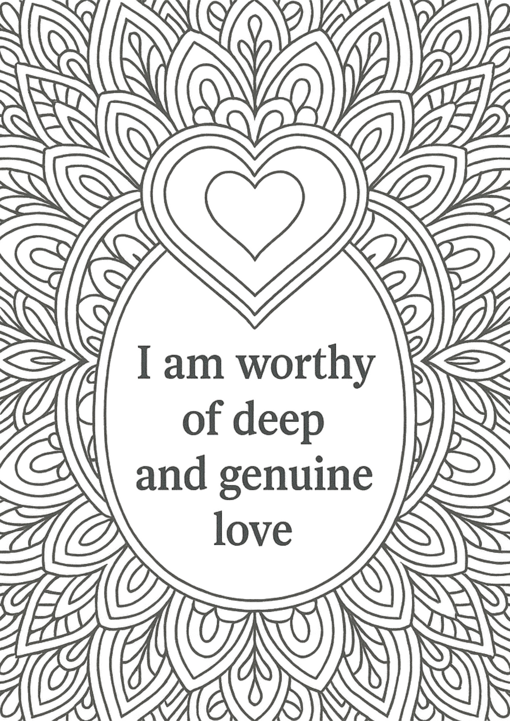 Coloring the Soul – Mandala & Mantra Coloring Book (PDF)
