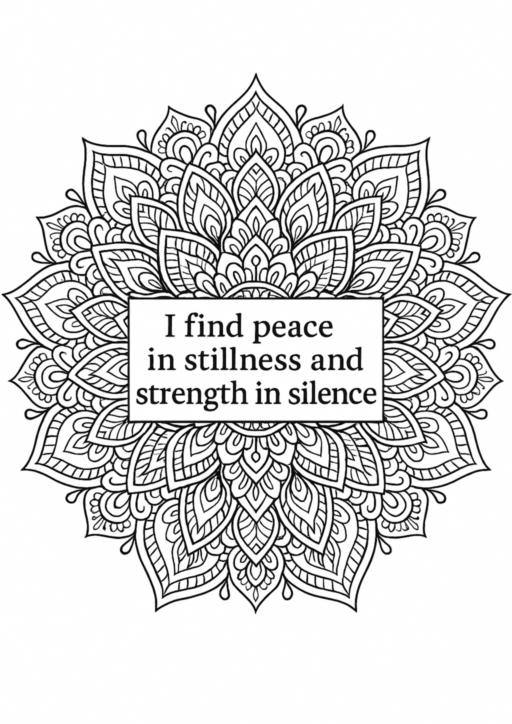 Coloring the Soul – Mandala & Mantra Coloring Book (PDF)