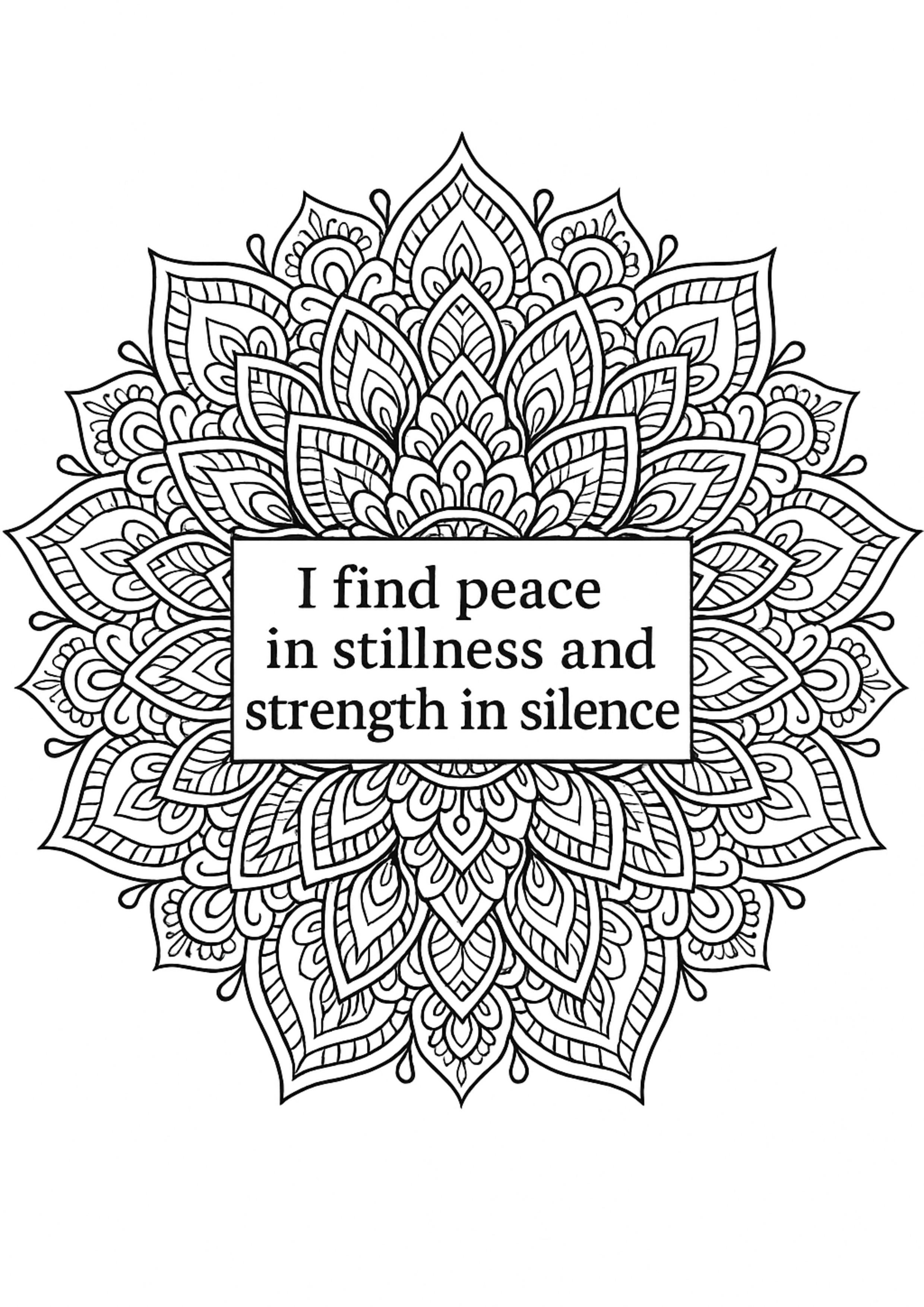 Coloring the Soul – Mandala & Mantra Coloring Book (PDF)