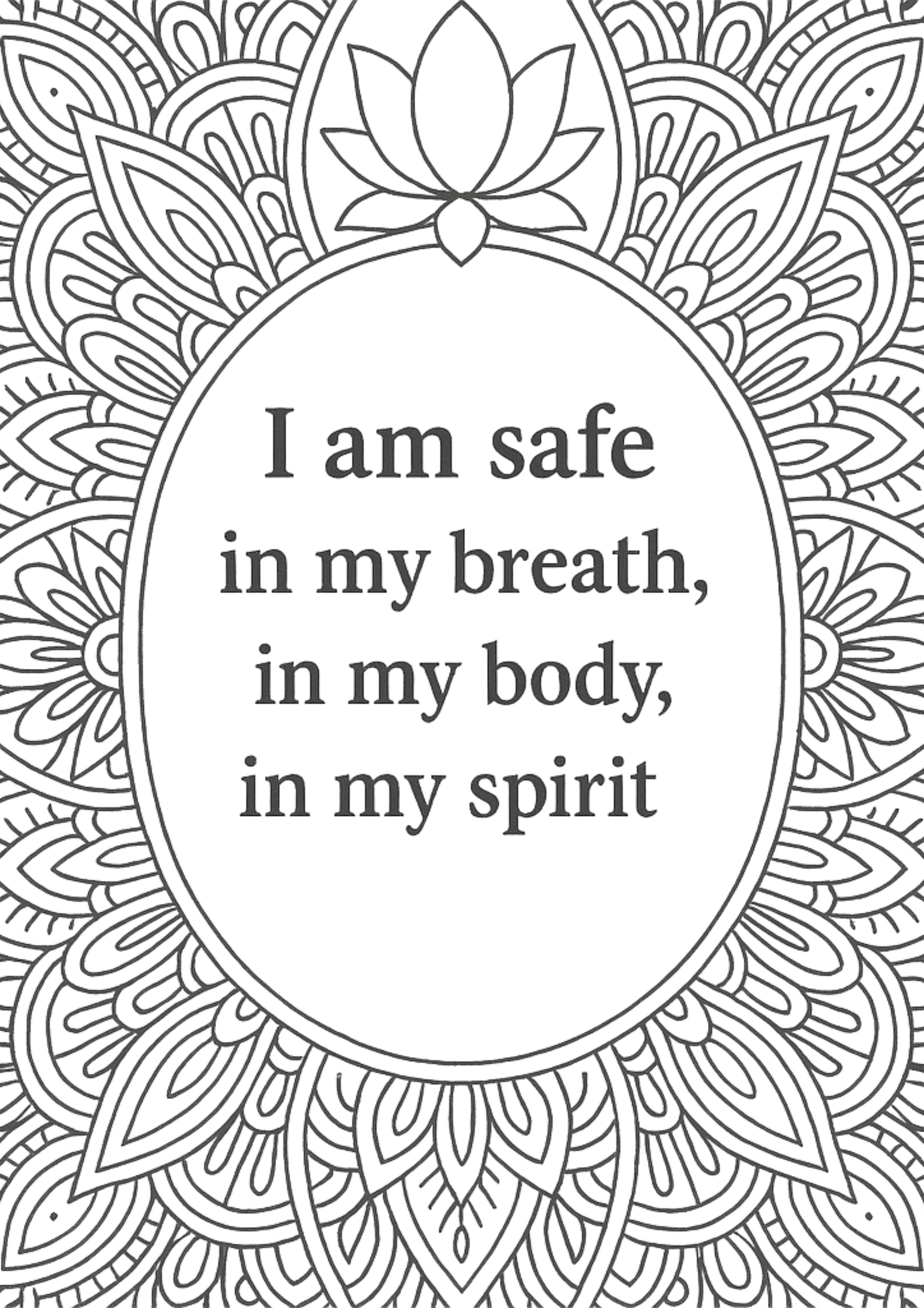 Coloring the Soul – Mandala & Mantra Coloring Book (PDF)