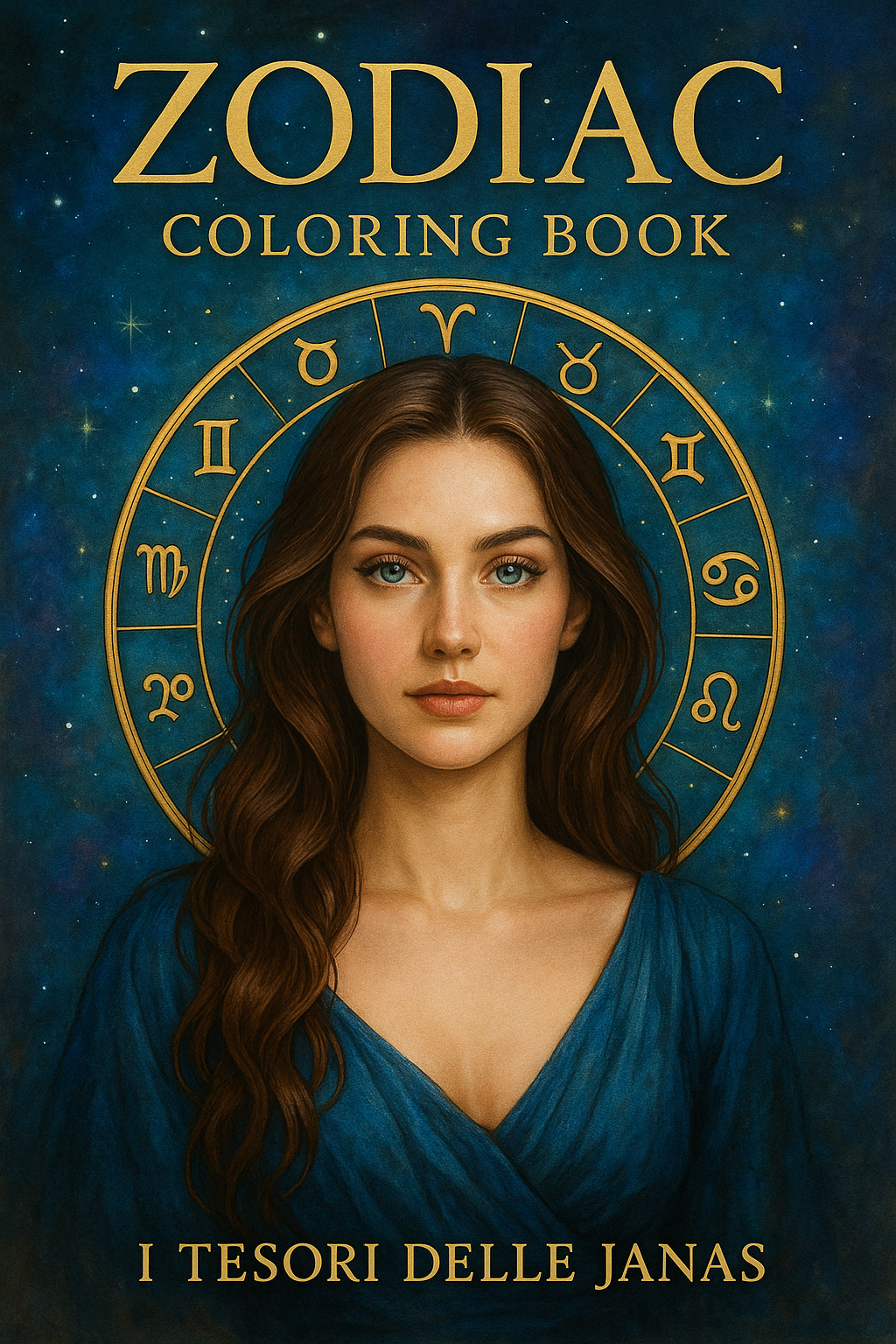 ✨ Zodiac Queens – Libro da Colorare 12 Dee Zodiacali da scoprire, colorare e meditare