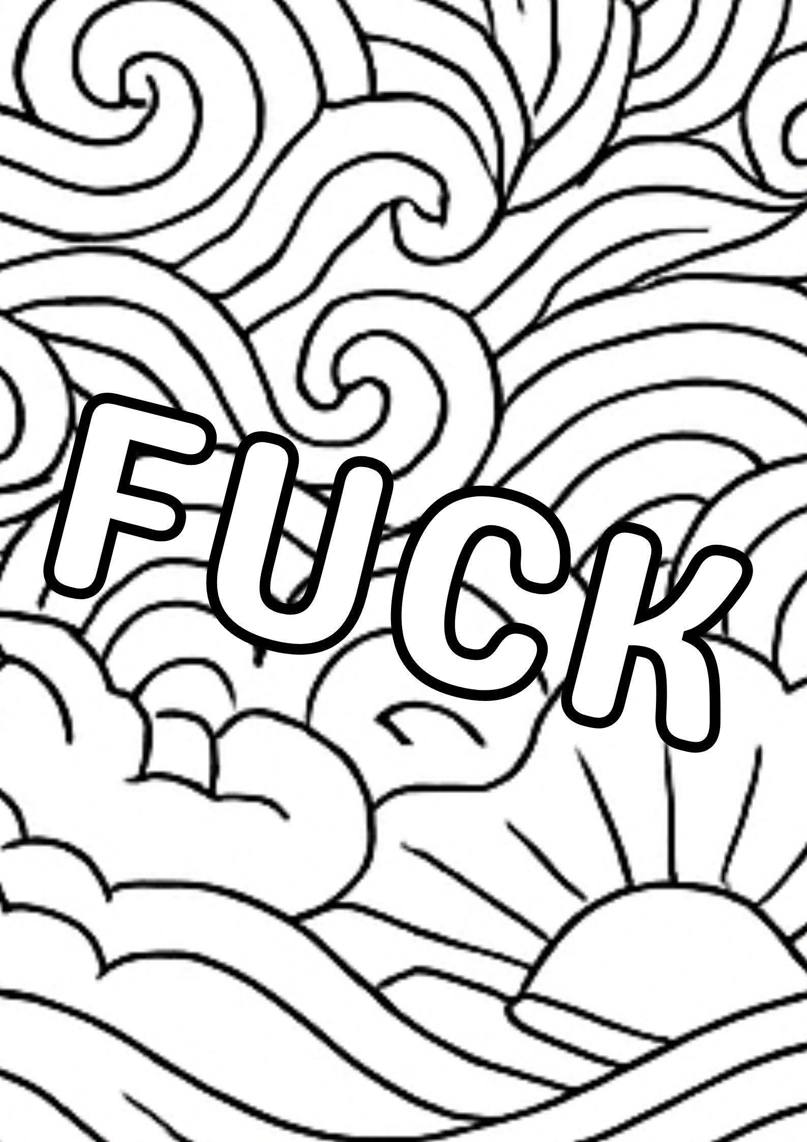 Color & Swear – Stress Relief Adult Coloring Book with Swear Words | Relax & Laugh with 20 Beautiful Patterns