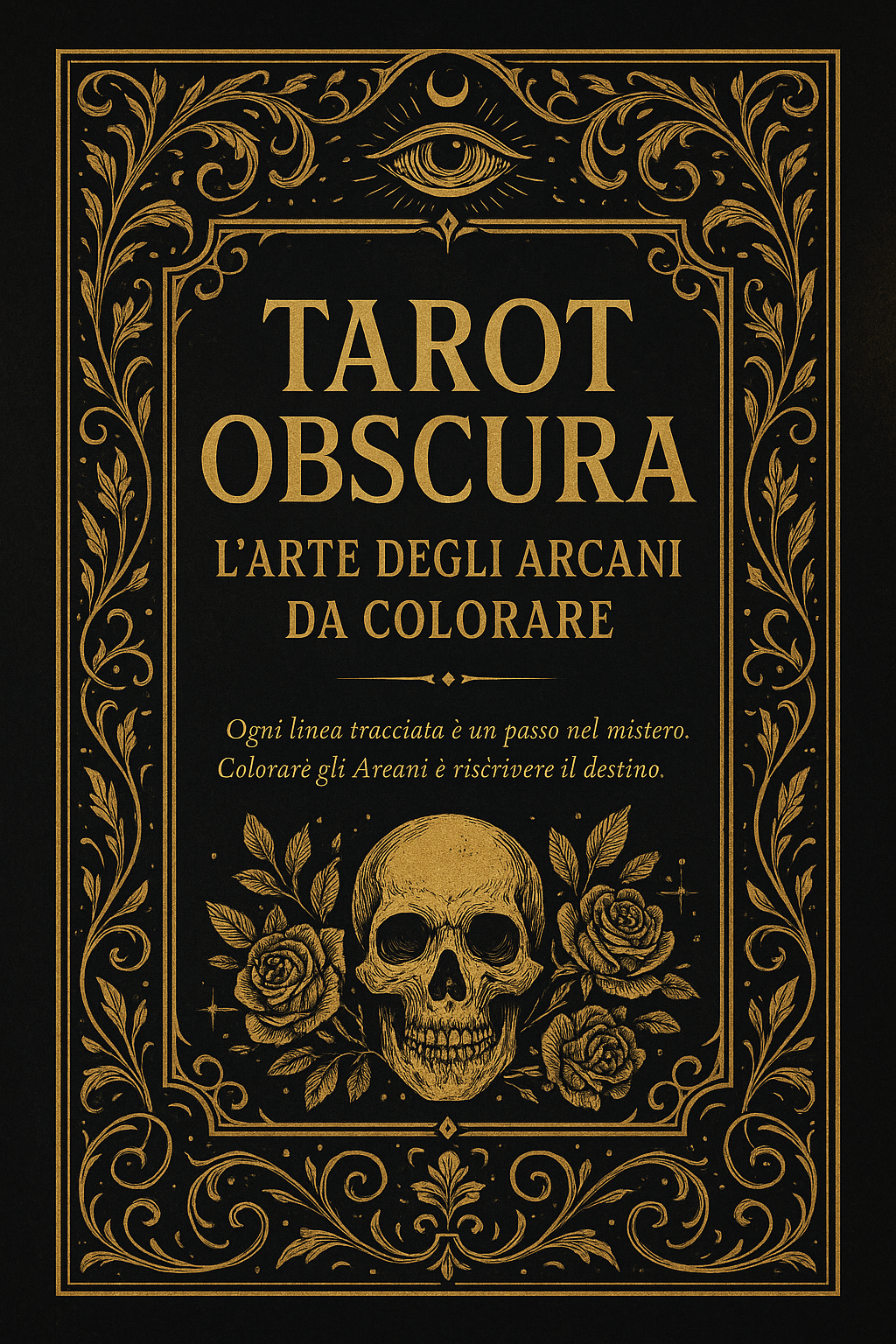 Libro da Colorare Gotico–22 Arcani Maggiori in PDF